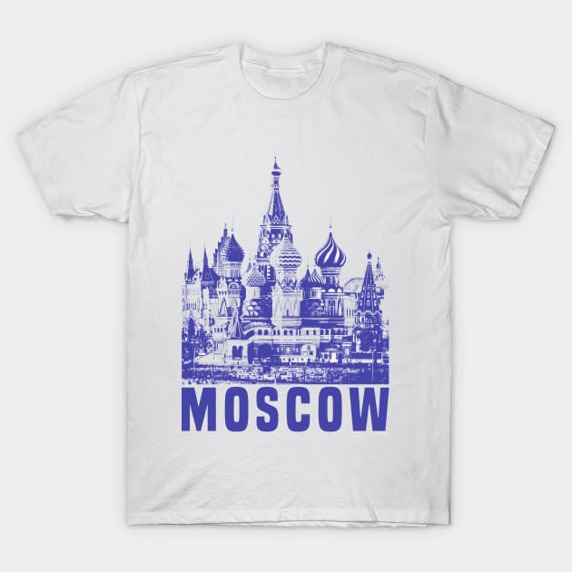 Moscow T-Shirt by Den Vector